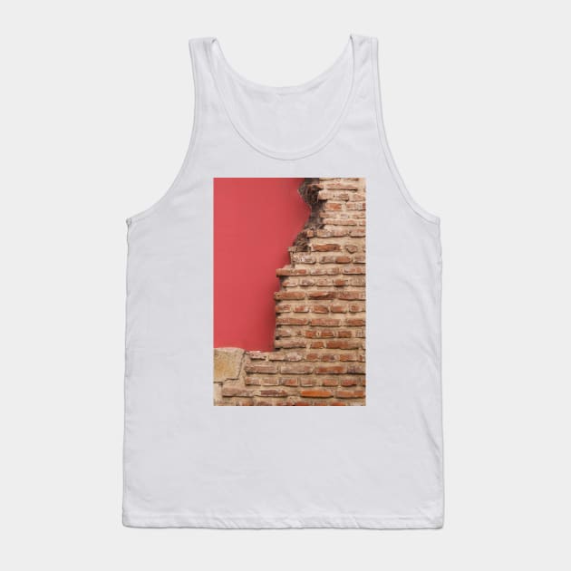 Bricks, Stones, Mortar And Walls – 3 © Tank Top by PrinceJohn